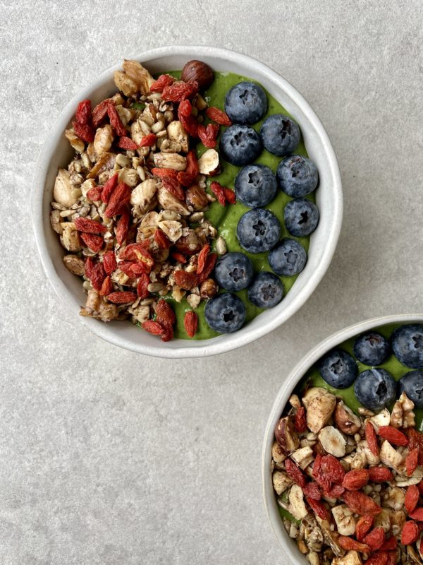 Green smoothie bowl